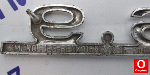 MERCEDES 6.9 AMBLEMİ ORİJİNAL A1168170915