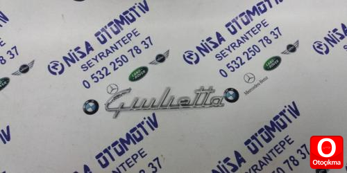 ALFA ROMEO GİULİETTA AMBLEMİ ORİJİNAL