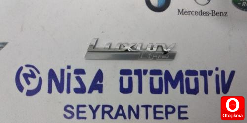 BMW LUXURY LİNE AMBLEMİ ORİJİNAL