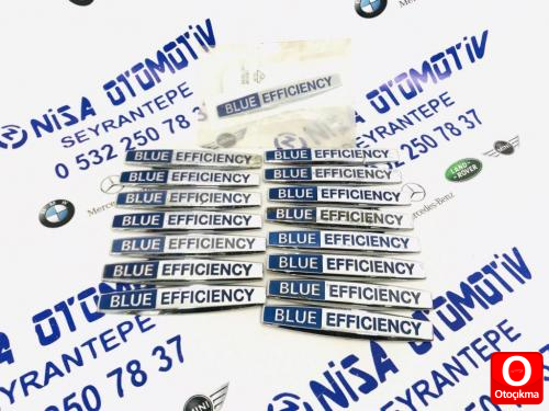 MERCEDES BLUE EFFICIENCY AMBLEMİ ORİJİNAL