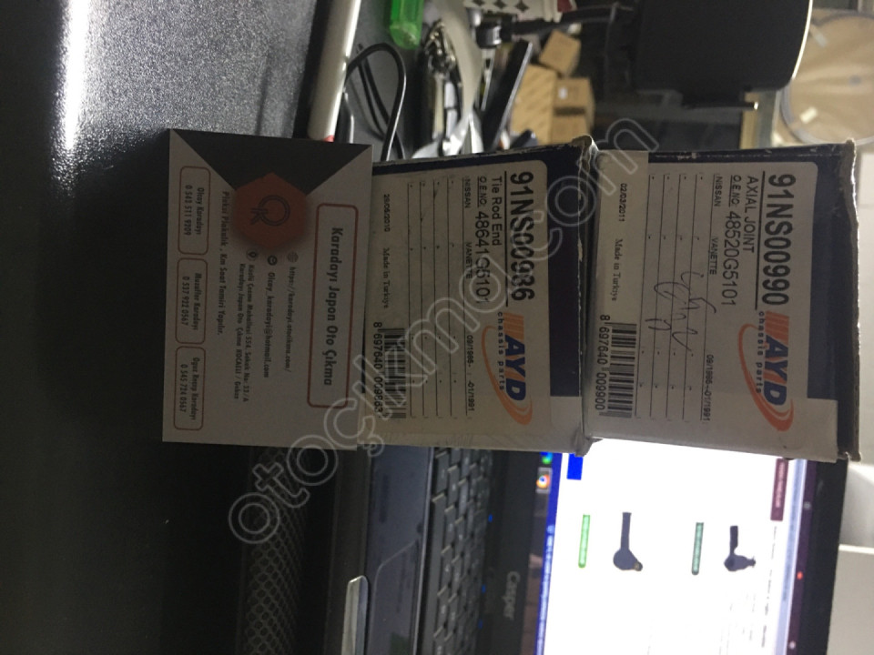 Nissan vanette rota başı