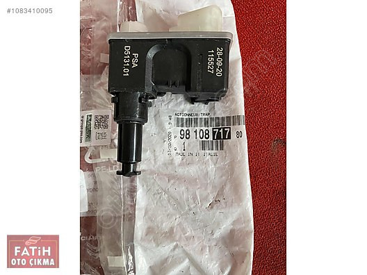 PEUGEOT 3008 5008 DEPO KAPAK ACMA MOTORU 9810871780