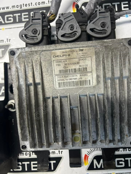 9650043480 CITROEN C3 C3 1.4 HDI MOTOR BEYNİ i 9650043480 DD