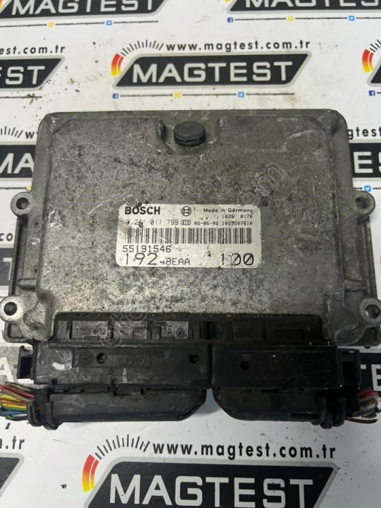 Fiat Stilo 1.9 0281011799 551915460 MOTOR BEYNI