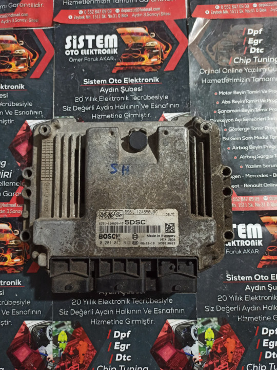 ford fiesta fusion motor beyni 6s61-12a650-vc 0281011612