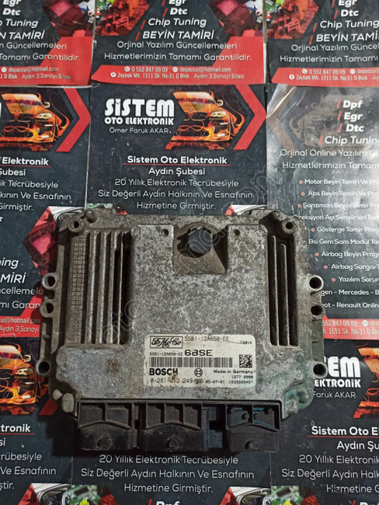 ford fiesata motor beyni 5s61-12a650-ee 0281012249