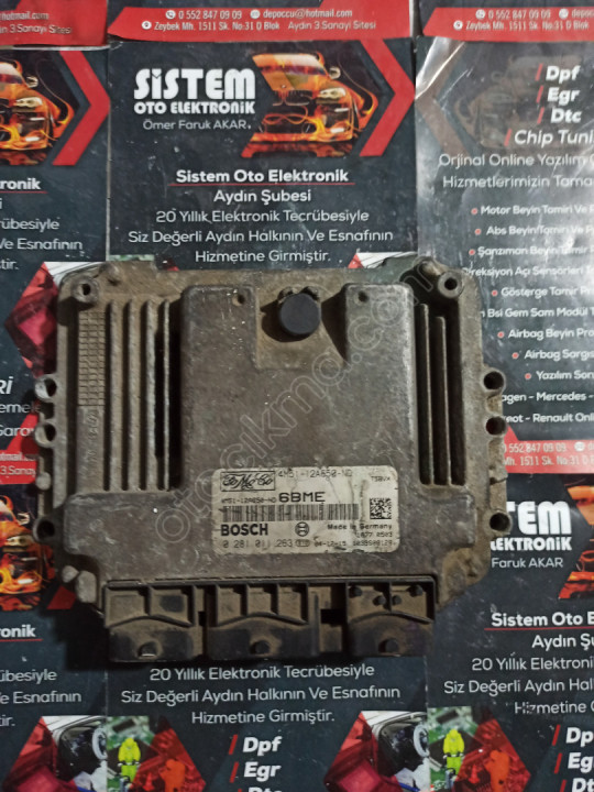 ford c-max focus motor beyni 4m51-12a650-nd 0281011263