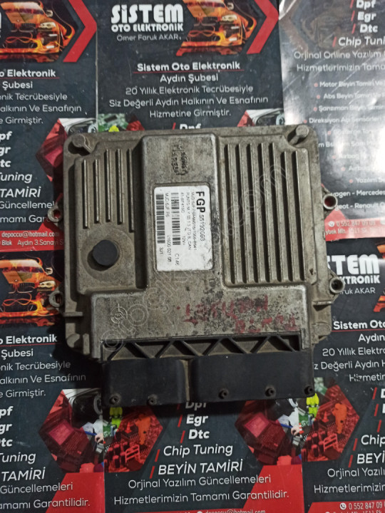 fiat punto motor beynı hw01b 55192093