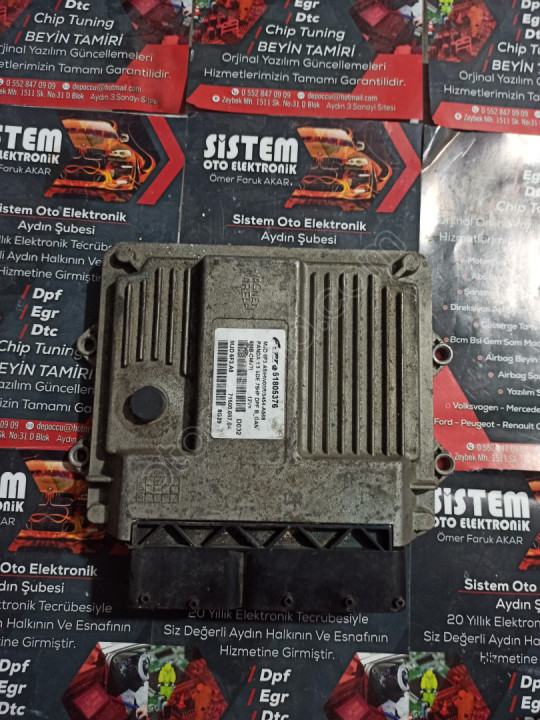 fiat panda motor beynı hw03r 51805376