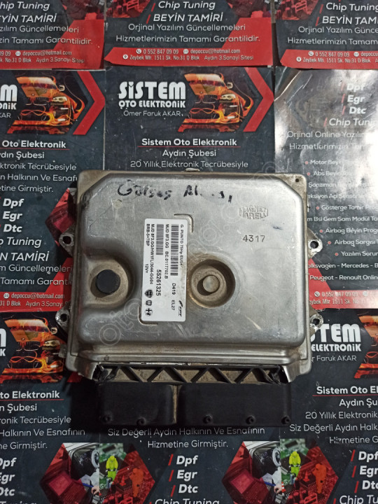 55261325 hw1fl fiat punto motor beyni