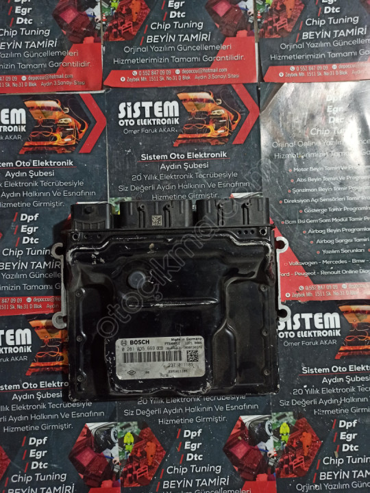 0281035669 megane 4 motor beyni