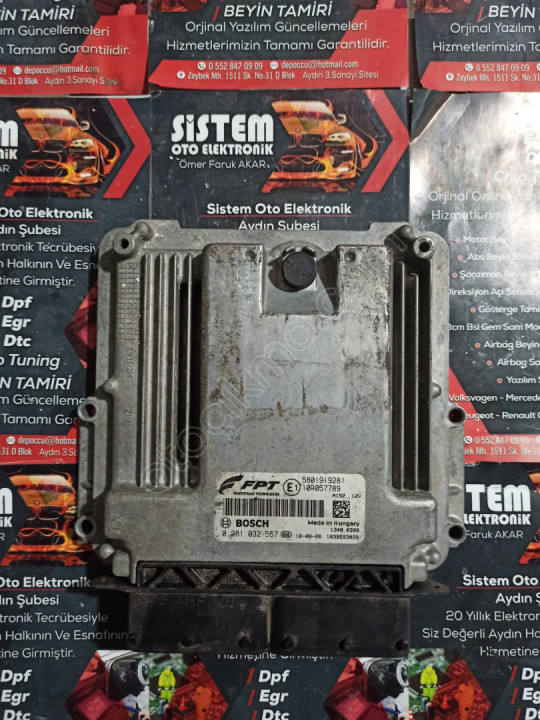 0281032557 5801919281 iveco daily motor beyni