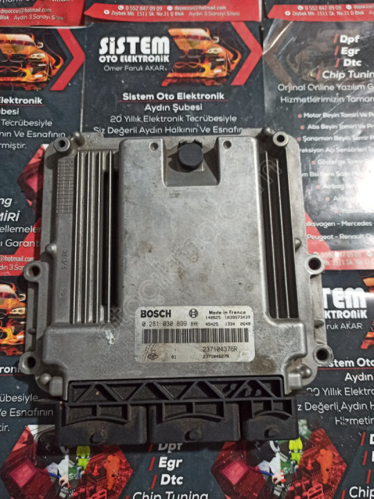 0281030899 edc17c42 clio motor beyni