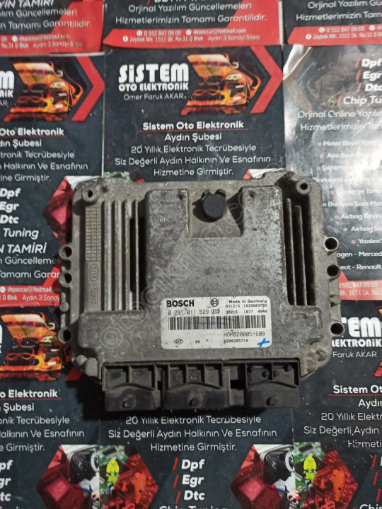 0281011529 renault master motor beyni