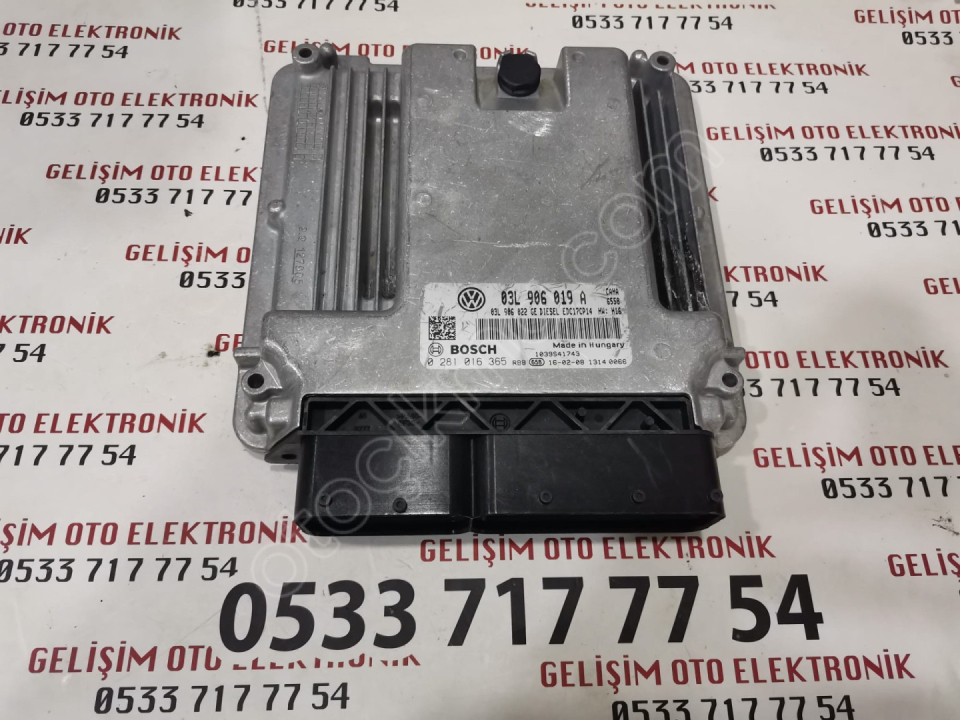 03L906019A 03L906022GE 0281016365 SEAT EXEO MOTOR BEYNİ
