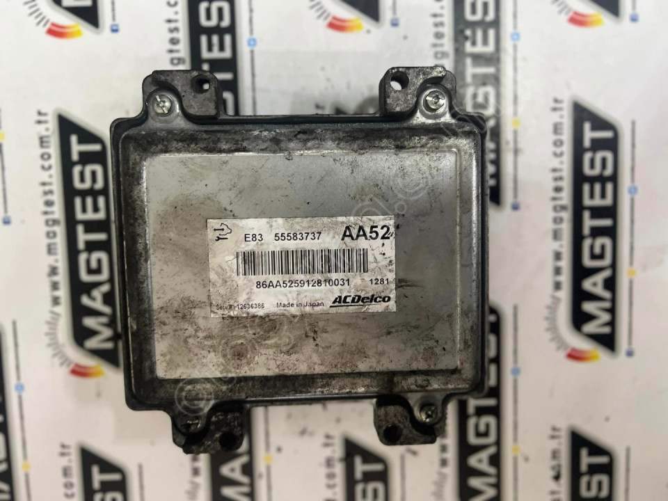 Motor ECU, Vauxhall Opel Corsa D, 55583737, AA52, E83