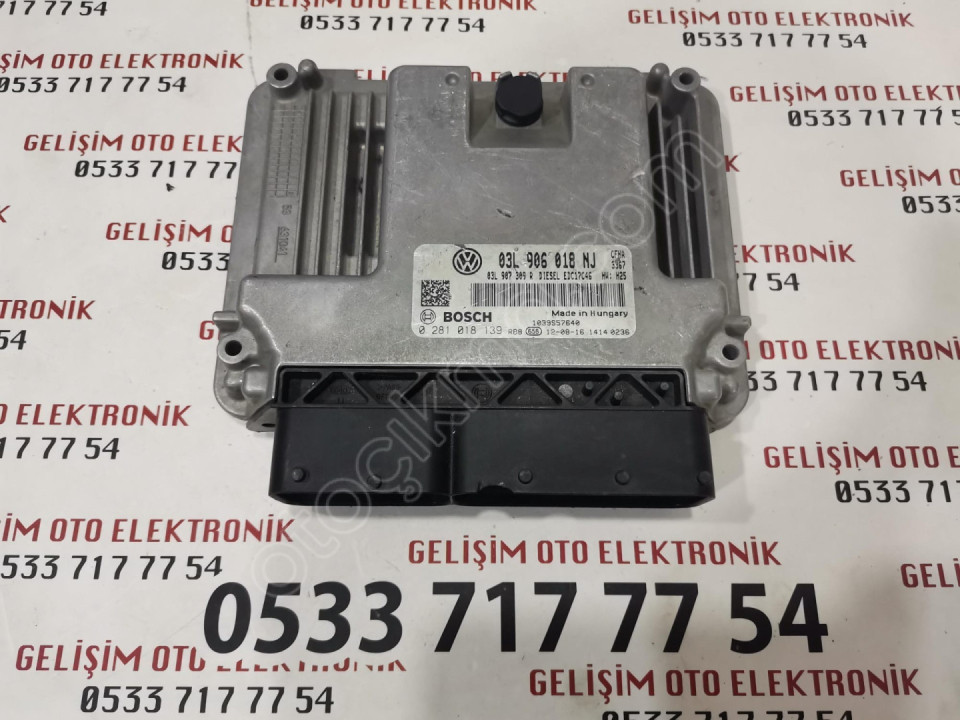 03L906018NJ 03L907309R 0281018139 VW CADDY MOTOR BEYNİ