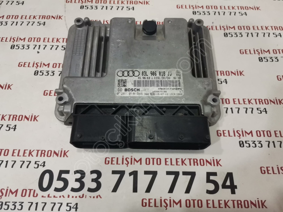 03L906018JJ 03L906018JL 0281018346 AUDİ A4 TDİ MOTOR BEYNİ