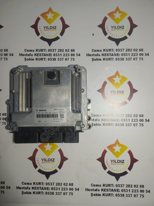 ​​​​​​​RENAULT CLIO CAPTUR CIKMA MOTOR BEYNI 0281034052