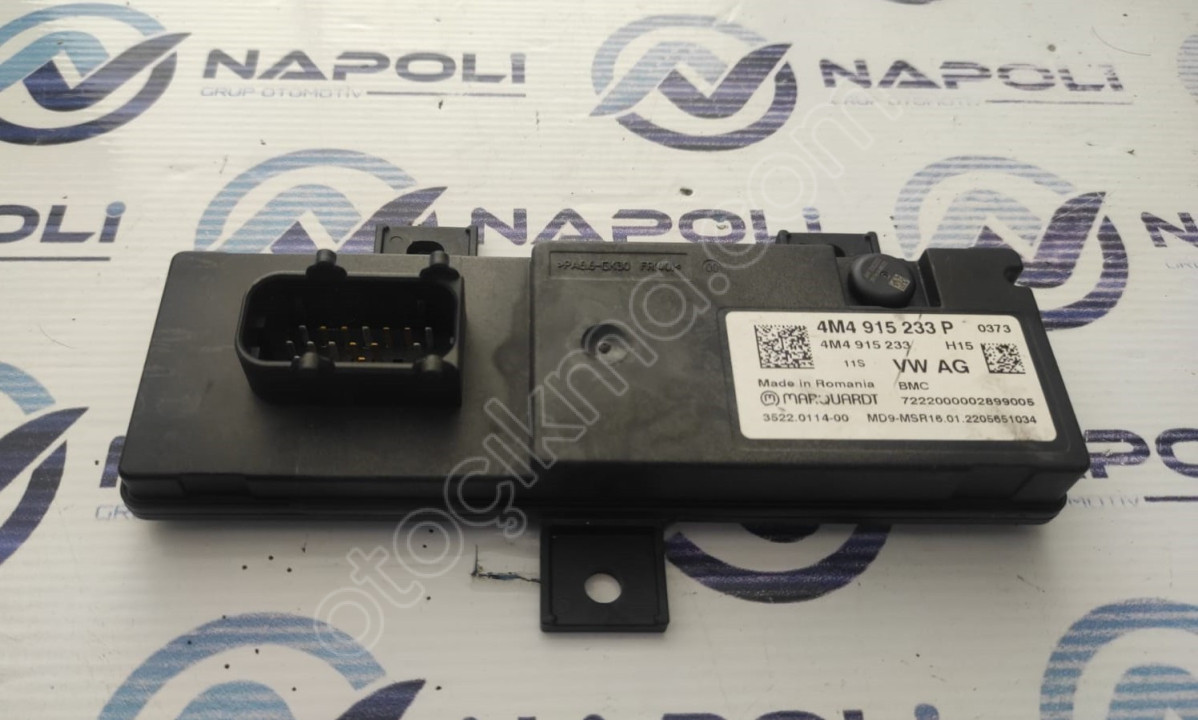 4M4915233P YÜKSEK VOLTAJ AKÜ BEYNİ VW TOUAREG