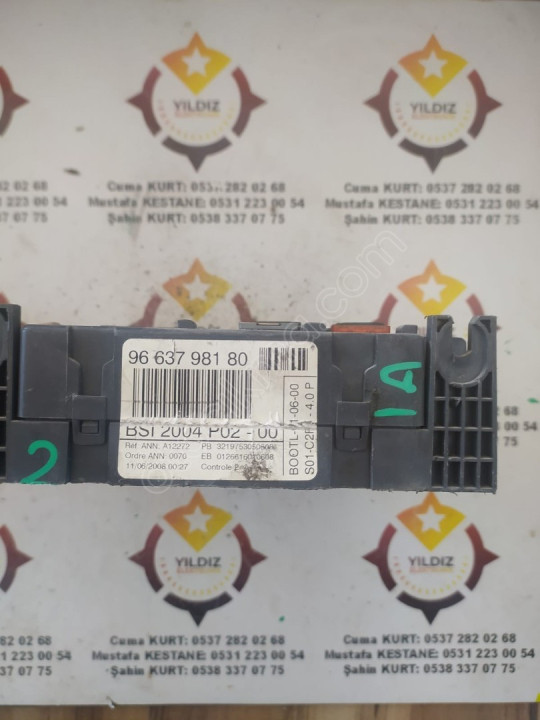 PEUGEOT 308 CIKMA BSI BEYNI 9663798180