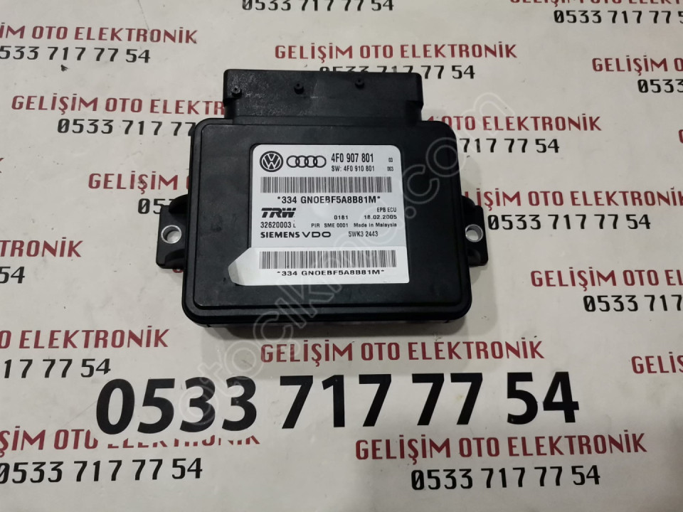 4F0907801 4F0910801 AUDİ A6 EL FREN BEYNİ