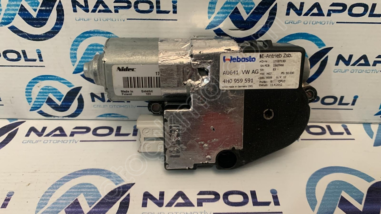 4H0959591 AUDİ A8 SOONRUF MOTORU 2010/2017