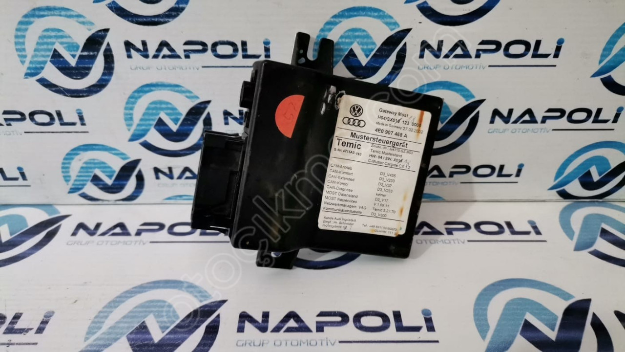 4E0907468A AUDİ A8 GATEWAY BEYNİ 2003/2007