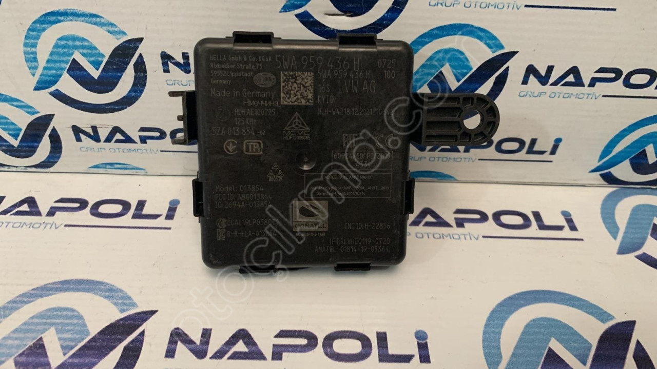 5WA959436H A3 GOLF LEON ANAHTARSIZ GİRİŞ VE ÇALIŞTIRMA BEYNİ