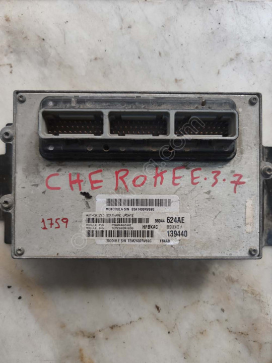 Jeep Cherokee Motor Beyni P56044624AE