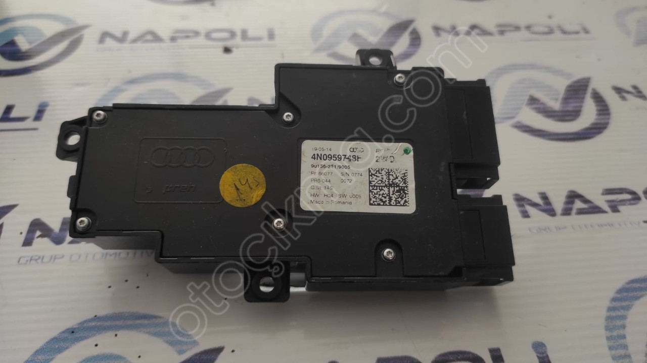 4N0959748F KOLTUK AYAR BEYNİ AUDİ A6 - A7 - A8 - Q7 - Q8