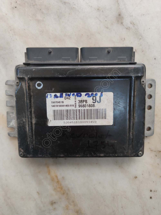Daewoo Matiz Chevrolet Lacetti Motor Beyni 96801808 5WY5451B