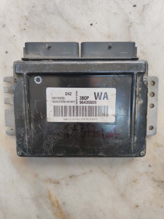 Chevrolet Kalos Aveo 1.2 Motor Beyni 96435559 - 5WY1E07G