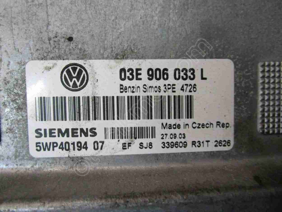 MOTOR BEYNİ VW POLO (9N) 1.2 12V i benzinli
