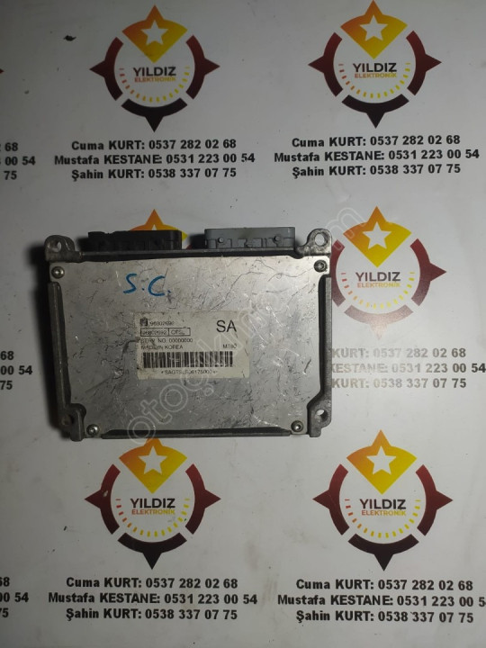 CHEVROLET AVEO CIKMA MOTOR BEYNI 96802692
