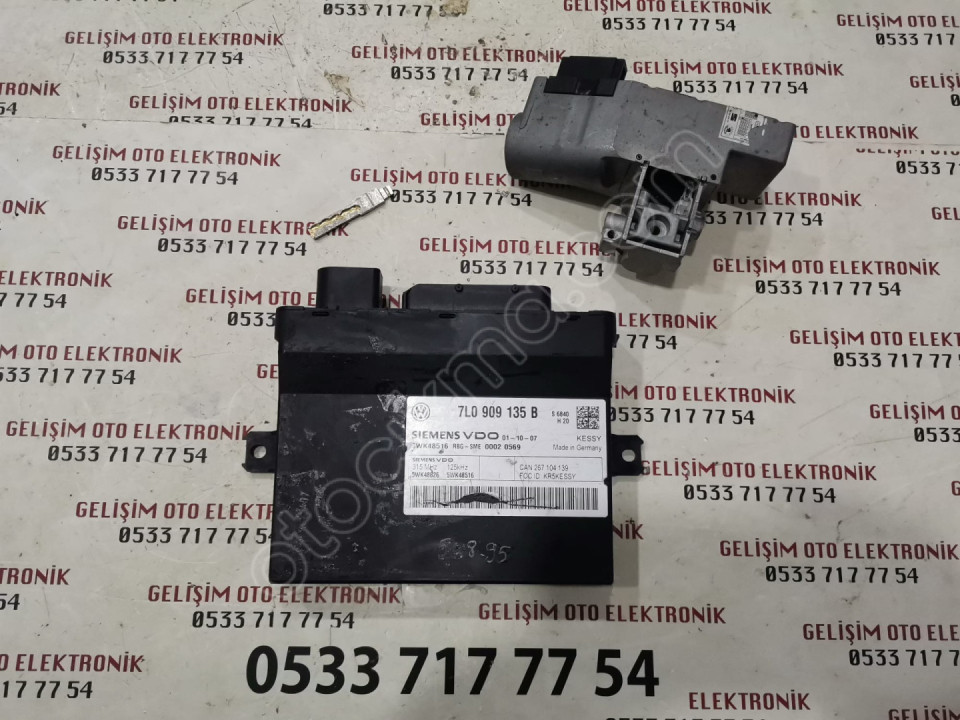 7L0909135B 4E0905852E ANAHTAR VW TOUAREG SETİ
