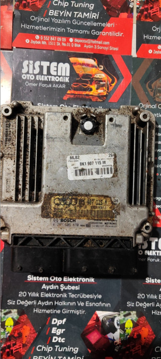 8k1907115m audi a4 a5 motor beynı