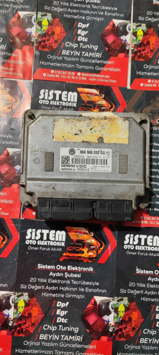 06a906033gg golf bora a3 motor beynı