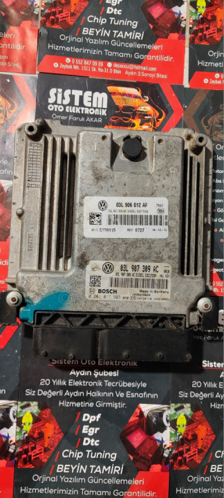 03l907309ac amarok motor beynı