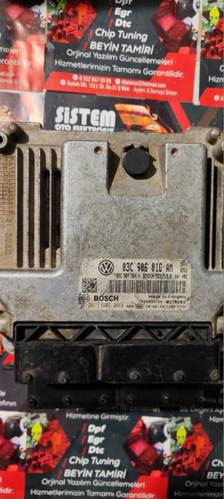 03c906016am vag motor beynı