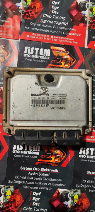 0261207696 022906032 porsche motor beynı