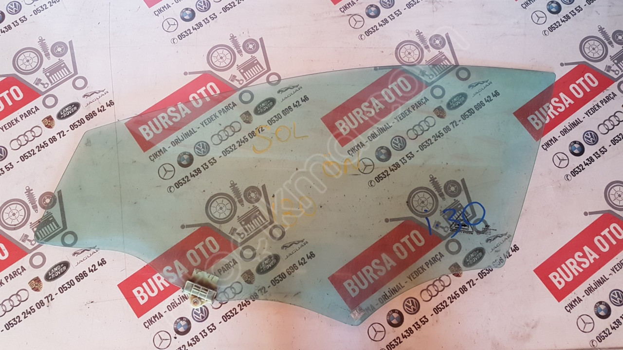 HYUNDAİ İ30 SOL ÖN KAPI CAMI ORJINAL SÖKME