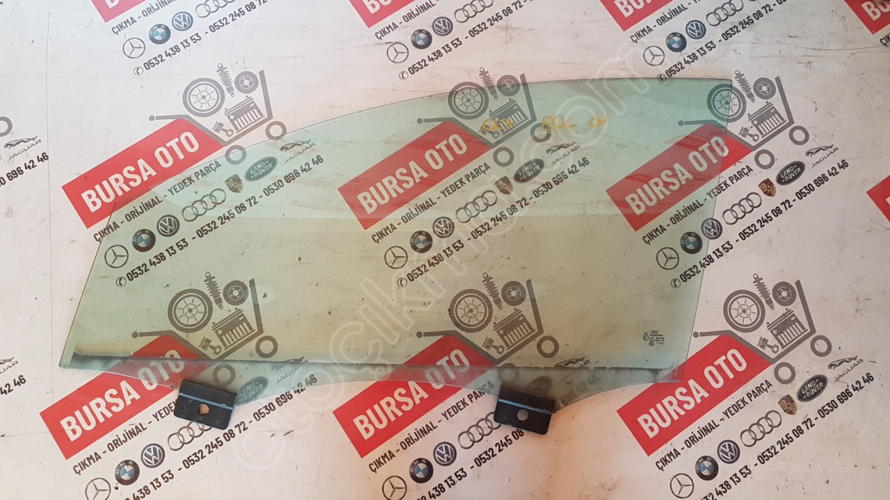 AUDİ Q7 SOL ÖN KAPI CAMI ORJINAL SÖKME