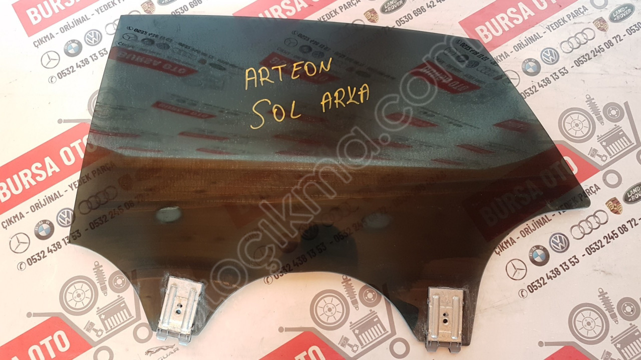 VOLKSWAGEN ARTEON SOL ARKA KAPI CAMI ORJINAL SÖKME