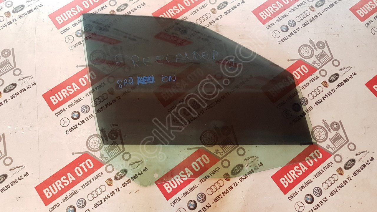 LAND ROVER FREELANDER 2 SAĞ ÖN KAPI CAMI ORJINAL SÖKME