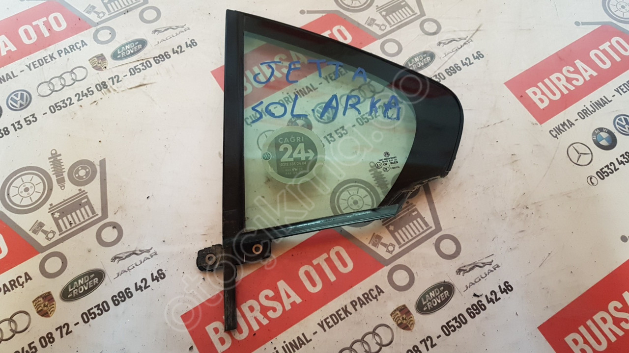 VW JETTA SOL ARKA KELEBEK CAM ORJINAL SÖKME