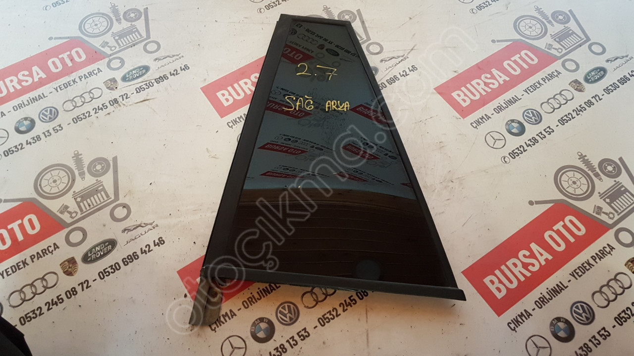 RANGE ROVER 2.7 SAĞ ARKA KELEBEK CAM ORJINAL SÖKME