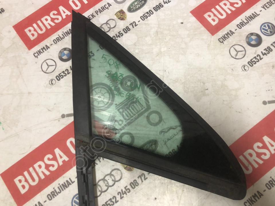 PEUGEOT 508 SAĞ ÖN KELEBEK CAMI ORJINAL SÖKME