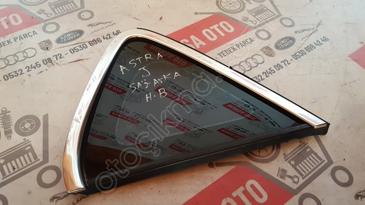 OPEL ASTRA J H.B SAĞ ARKA KELEBEK CAM ORJINAL SÖKME