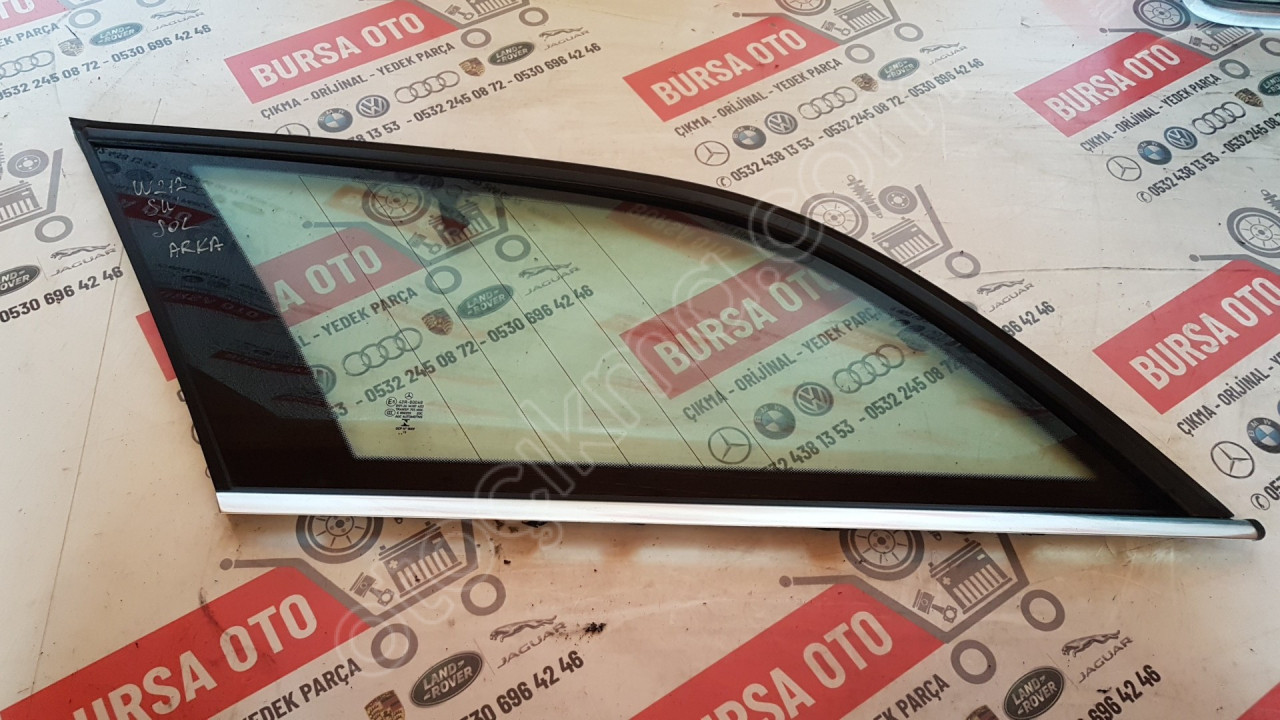 MERCEDES W212 SW SOL ARKA KELEBEK CAM ORJINAL SÖKME